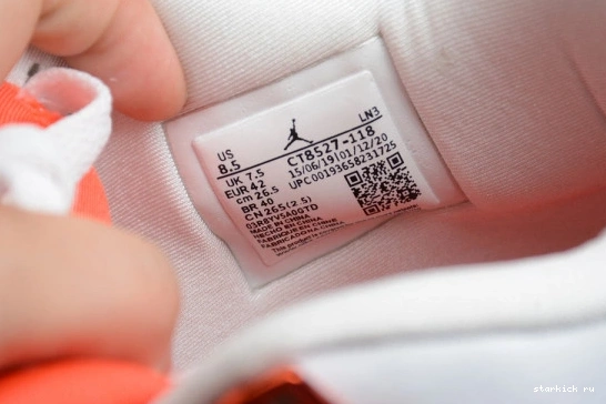 CT8527-118 Metallic Jordan Air 4 Orange Retro CT8527-118 0430